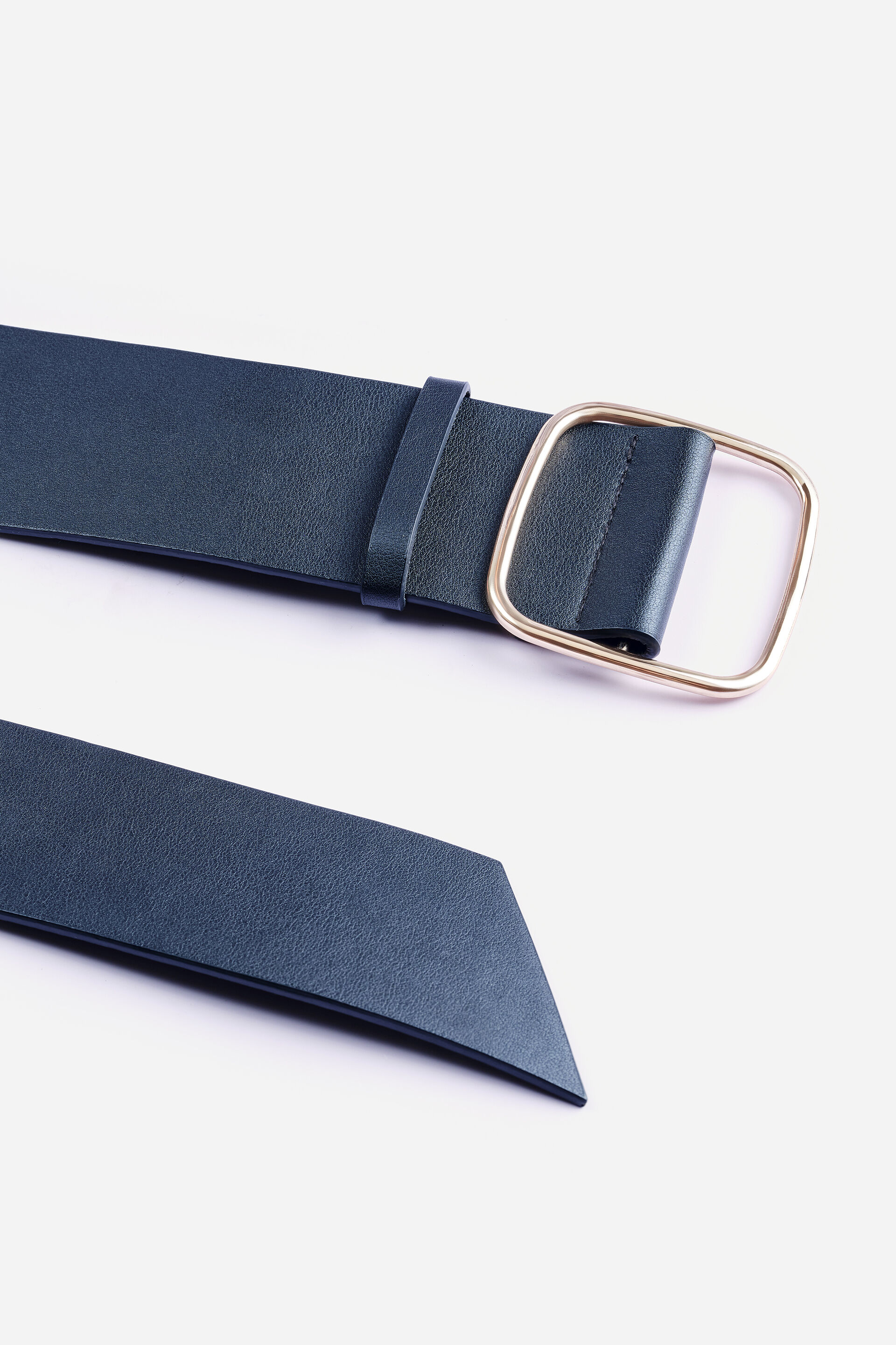 Golden Buckle Black Belt, , image 2